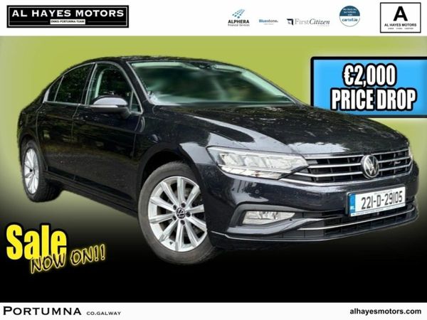 Volkswagen Passat Saloon, Diesel, 2022, Black