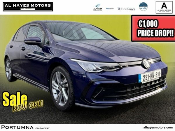 Volkswagen Golf Hatchback, Diesel, 2022, Blue