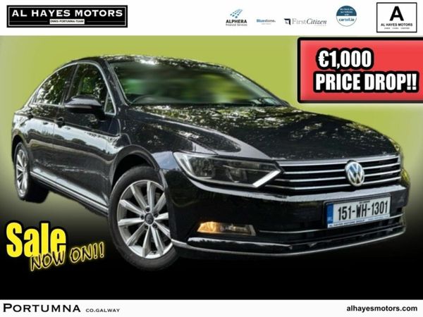 Volkswagen Passat Saloon, Diesel, 2015, Black