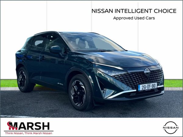 Nissan Qashqai MPV, Petrol Hybrid, 2025, Green