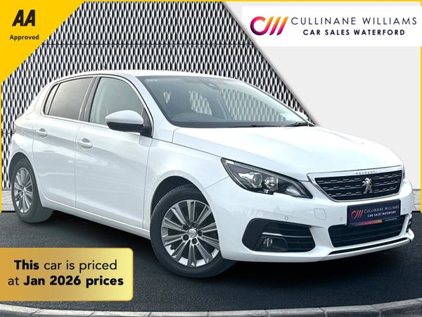 Peugeot 308 Hatchback, Petrol, 2020, White
