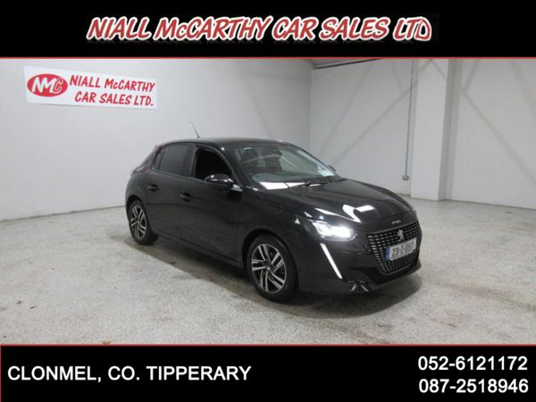 Peugeot 208 Hatchback, Petrol, 2023, Black