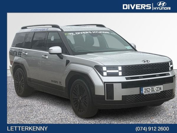 Hyundai Santa Fe Estate, Petrol Plug-in Hybrid, 2025, Grey