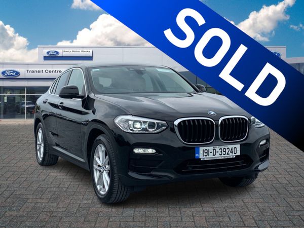 BMW X4 Estate, Diesel, 2019, Black