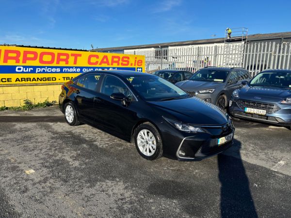 Toyota Corolla Saloon, Petrol Hybrid, 2023, Black