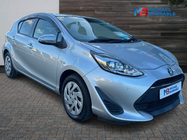 Toyota Aqua Hatchback, Petrol Hybrid, 2018, Silver