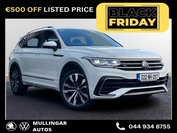 Volkswagen Tiguan Allspace SUV, Diesel, 2022, White