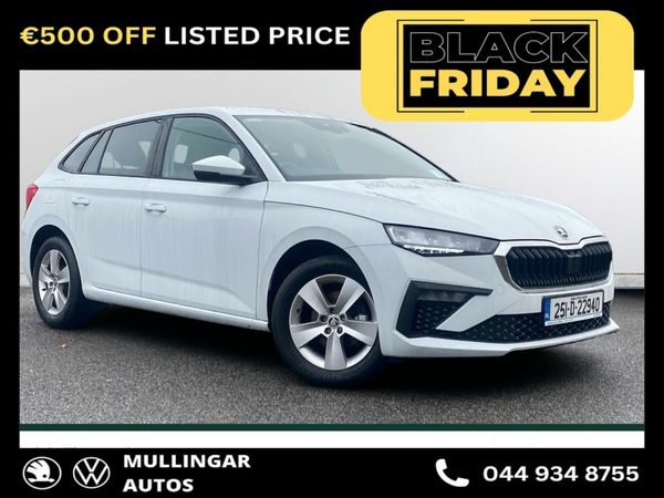 Skoda Scala Hatchback, Petrol, 2025, White