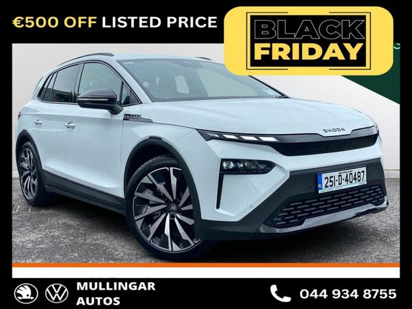 Skoda Elroq Hatchback, Electric, 2025, White