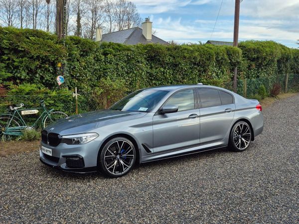 BMW 5-Series Saloon, Diesel, 2019, Blue