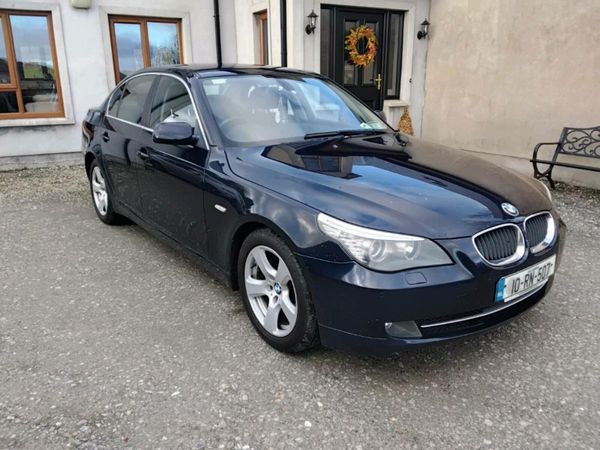 BMW 5-Series Saloon, Diesel, 2010, Blue