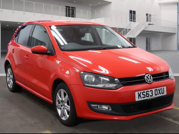Volkswagen Polo Hatchback, Petrol, 2014, Red