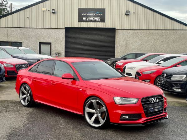 Audi A4 Saloon, Diesel, 2015, Red