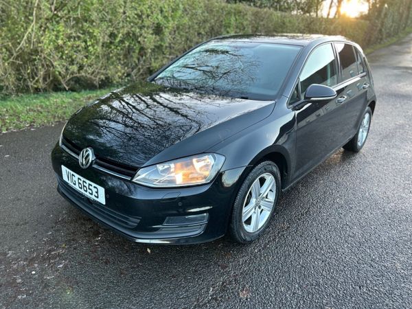 Volkswagen Golf Hatchback, Diesel, 2016, Black