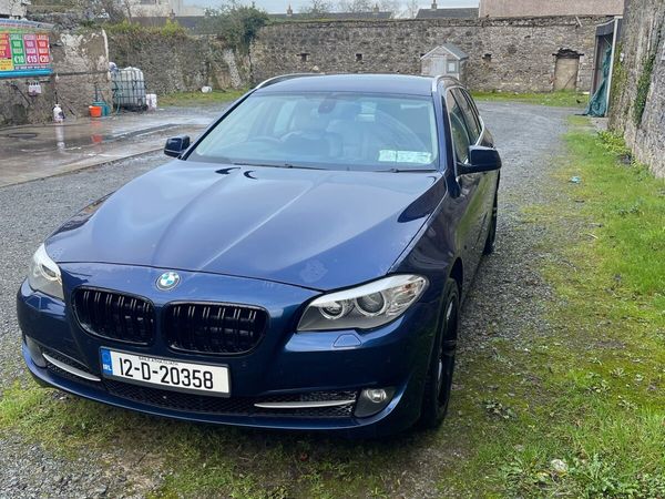 BMW 5-Series Estate, Diesel, 2012, Blue