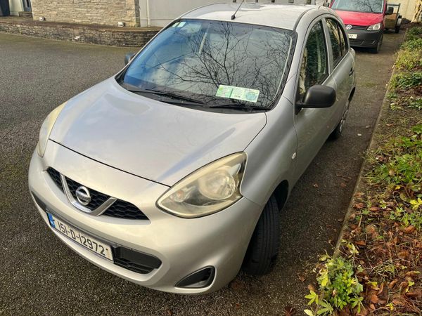 Nissan Micra Hatchback, Petrol, 2015, Silver
