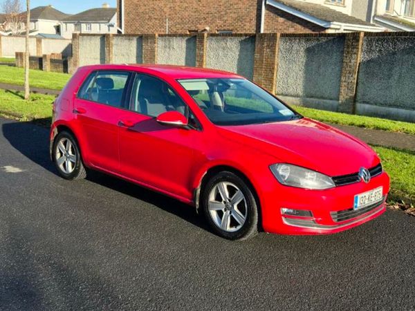 Volkswagen Golf Estate, Diesel, 2013, Red