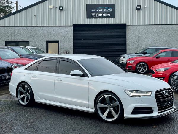 Audi A6 Saloon, Diesel, 2015, White