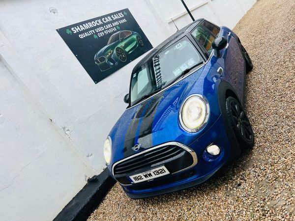 Mini Cooper Hatchback, Diesel, 2018, Blue