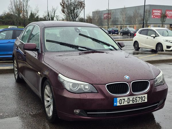 BMW 5-Series Saloon, Diesel, 2007, Red
