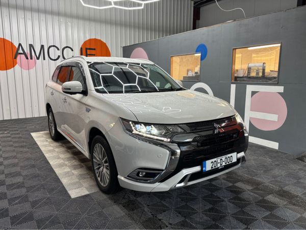 Mitsubishi Outlander SUV, Petrol Plug-in Hybrid, 2020, White