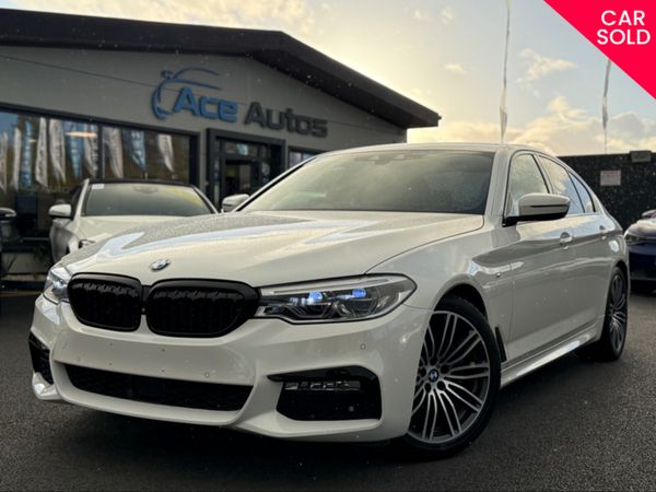 BMW 5-Series Saloon, Diesel, 2017, White