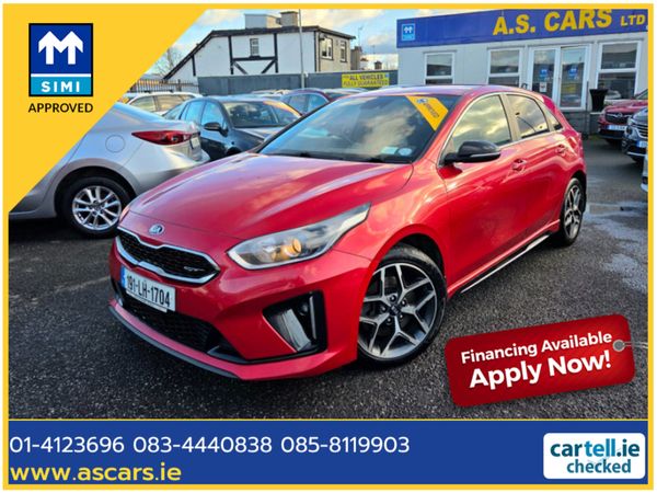 Kia Ceed Hatchback, Diesel, 2019, Red