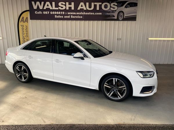 Audi A4 Saloon, Diesel, 2022, White