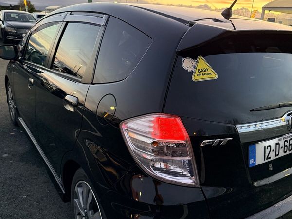 Honda Fit Hatchback, Petrol Hybrid, 2012, Black