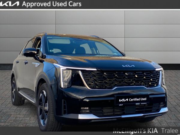 Kia Sorento SUV, Petrol Plug-in Hybrid, 2025, Black