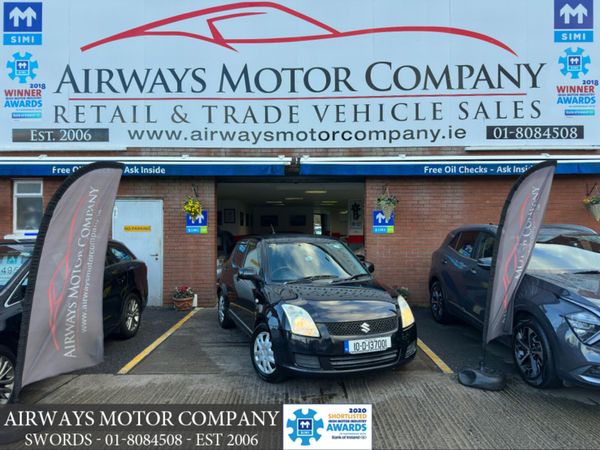 Suzuki Swift Hatchback, Petrol, 2010, Black