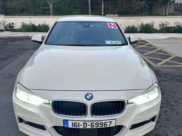 BMW 3-Series Saloon, Diesel, 2016, White