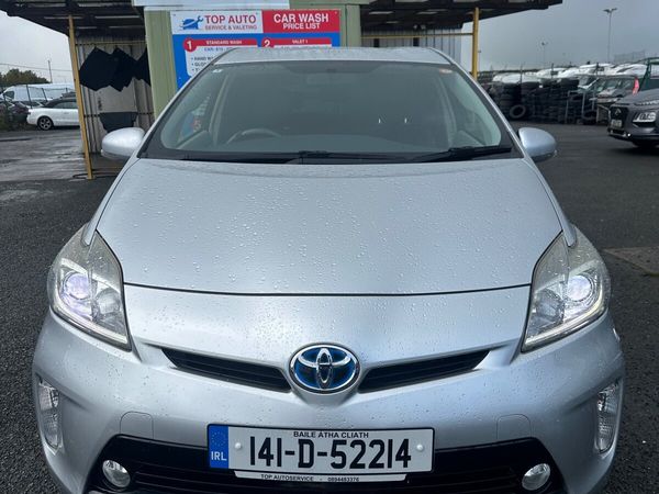 Toyota Prius Hatchback, Petrol Hybrid, 2014, Silver