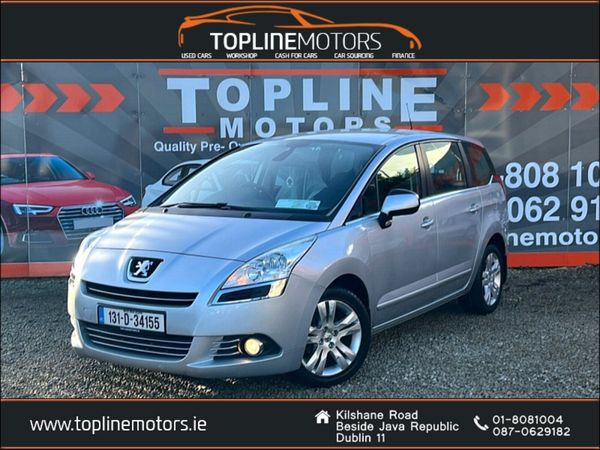 Peugeot 5008 MPV, Diesel, 2013, Silver