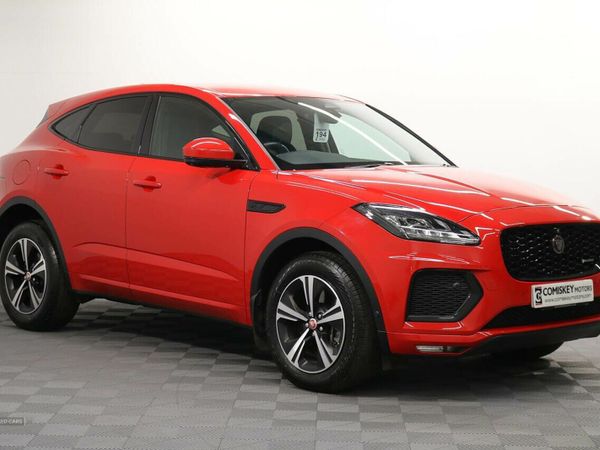 Jaguar E-Pace SUV, Diesel, 2021, Red