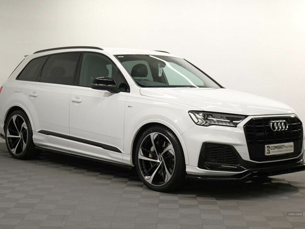 Audi Q7 SUV, Petrol Hybrid, 2021, White