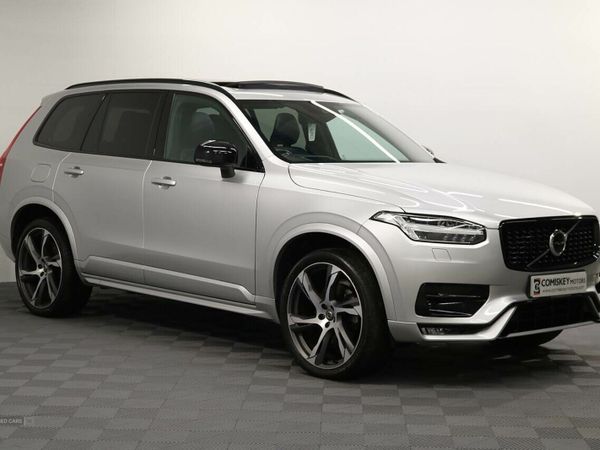 Volvo XC90 SUV, Diesel Hybrid, 2021, Silver
