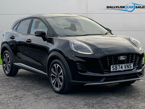 Ford Puma SUV, Petrol Hybrid, 2025, Black