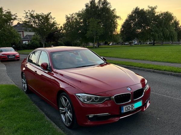 BMW 3-Series Saloon, Diesel, 2013, Red