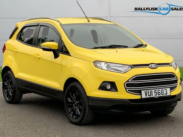 Ford EcoSport SUV, Diesel, 2015, Yellow