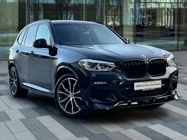 BMW X3 SUV, Petrol Plug-in Hybrid, 2020, Black