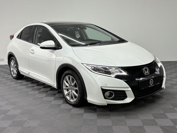 Honda Civic Hatchback, Diesel, 2015, White