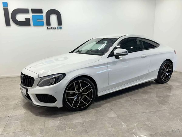 Mercedes-Benz C-Class Coupe, Diesel, 2016, White