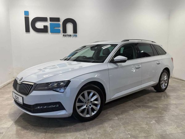 Skoda Superb Estate, Diesel, 2021, White