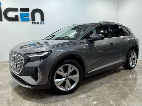 Audi Q4 SUV, Electric, 2022, Grey