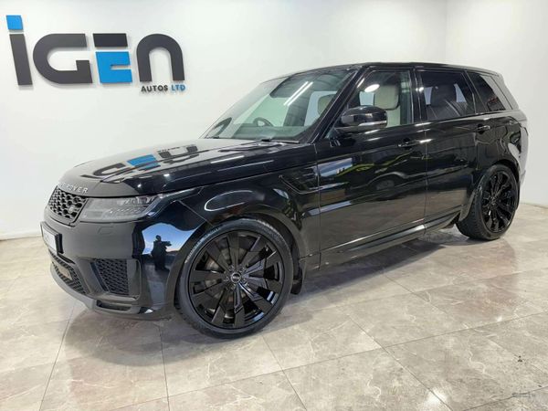 Land Rover Range Rover Sport SUV, Diesel, 2019, Black