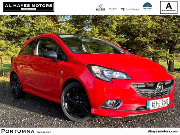 Opel Corsa Hatchback, Petrol, 2015, Red