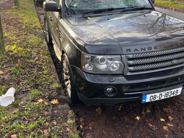 Land Rover Range Rover Sport SUV, Diesel, 2008, Black