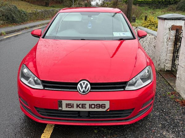 Volkswagen Golf Estate, Diesel, 2015, Red