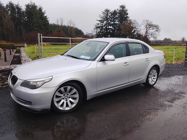 BMW 5-Series Saloon, Diesel, 2009, Silver